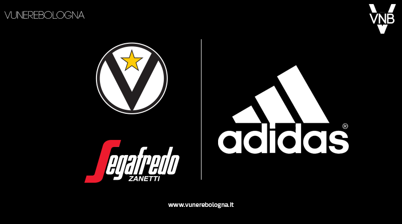 UFFICIALE Adidas e il nuovo sponsor tecnico della Virtus Bologna Vu Nere Bologna